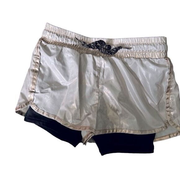 Ideology Metallic Drawstring  Shorts Size 2T - Picture 1 of 8